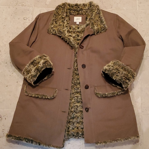 J Jill button front jacket - Picture 6 of 7